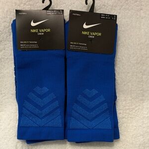 Nike Vapor Crew Men's Athletic Socks in Blue 2 pack